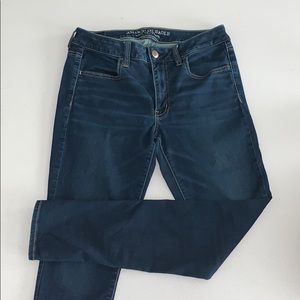 super super stretch american eagle jeans